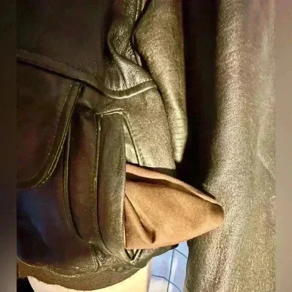 Vintage Winston Leather Bomber Jacket - Picture 12 of 15